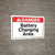 Danger: Battery Charging Area - Wall Sign