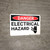 Danger: Electrical Hazard with Graphic - Wall Sign