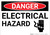 Danger: Electrical Hazard with Graphic - Wall Sign