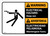 Warning: Electrical Hazard Keep Out Bilingual Spanish ANSI - Wall Sign