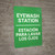 Eyewash Station Portrait No Icon Bilingual Spanish - Wall Sign