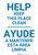 Housekeeping Clean Bilingual Spanish - Wall Sign
