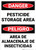 Danger: Pesticide Storage Area Bilingual Spanish - Wall Sign