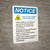Notice: Chilled And Frozen Foods Guidelines - Wall Sign