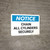 Notice: Chain All Cylinders Securely - Wall Sign