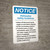 Notice: Dishwasher Safety Guidelines - Wall Sign