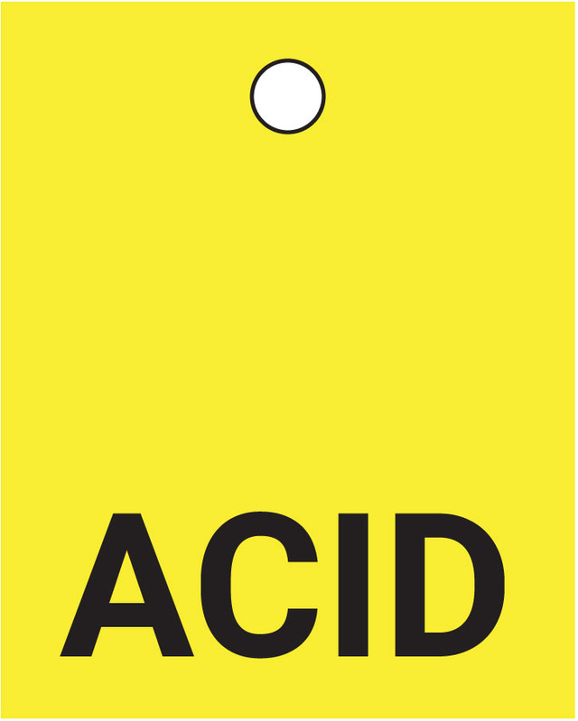 Acid - Valve Tag