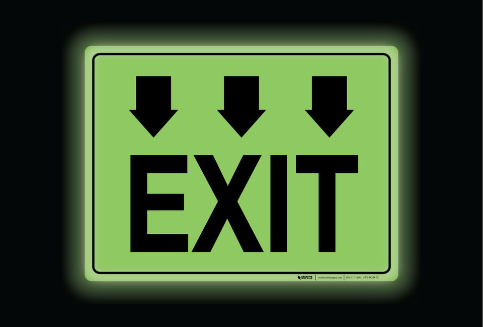 Egress Signage | Creative Safety Supply