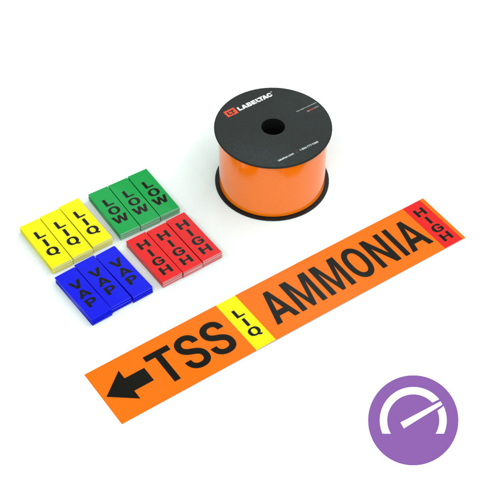 Ammonia Pipe Markers Creative Safety Supply