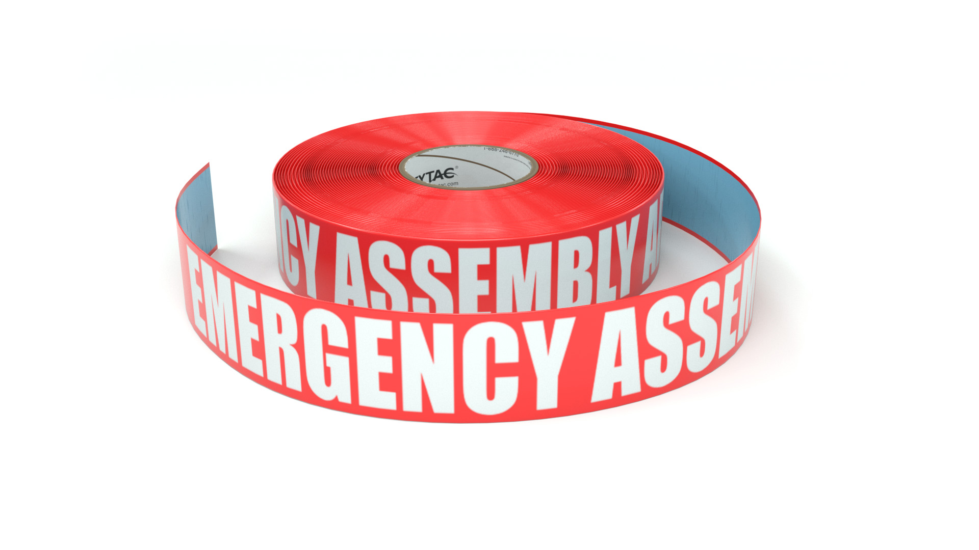 Emergency Assembly Area - Inline Printed Floor Marking Tape