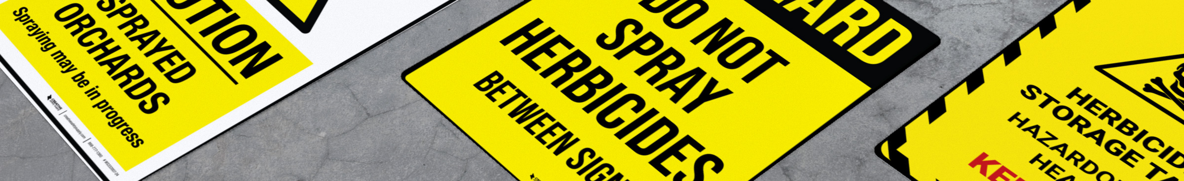 Agrochemical Signs Agrochemical Signs