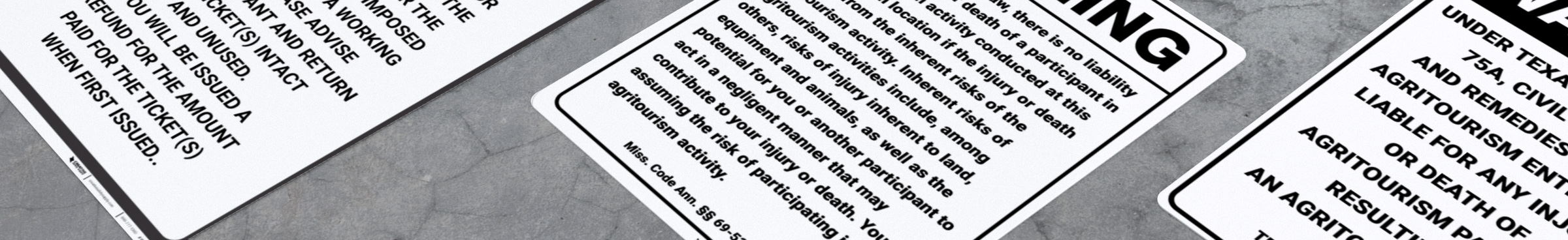 Agritourism Signs Agritourism Signs