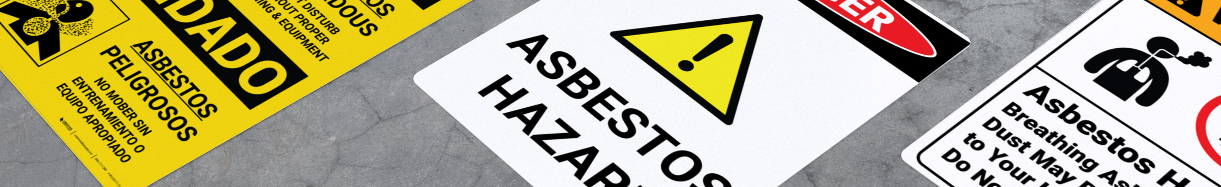 Asbestos Warning Signs Asbestos Warning Signs