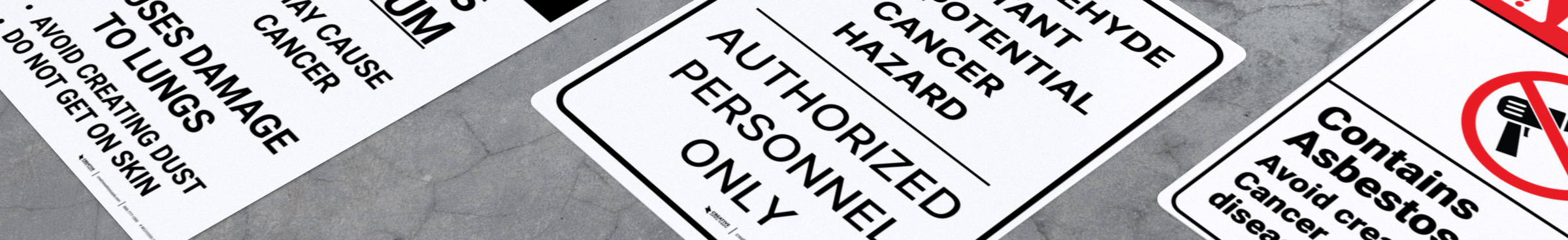 Cancer Hazard Signs Cancer Hazard Signs