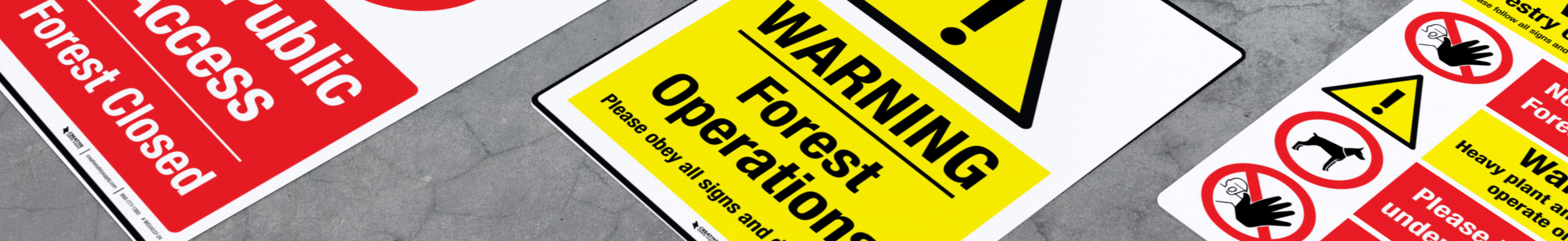 Forestry Signs Forestry Signs