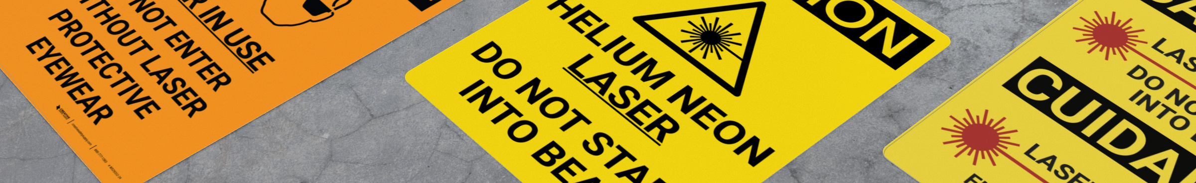 Laser Warning Signs Laser Warning Signs