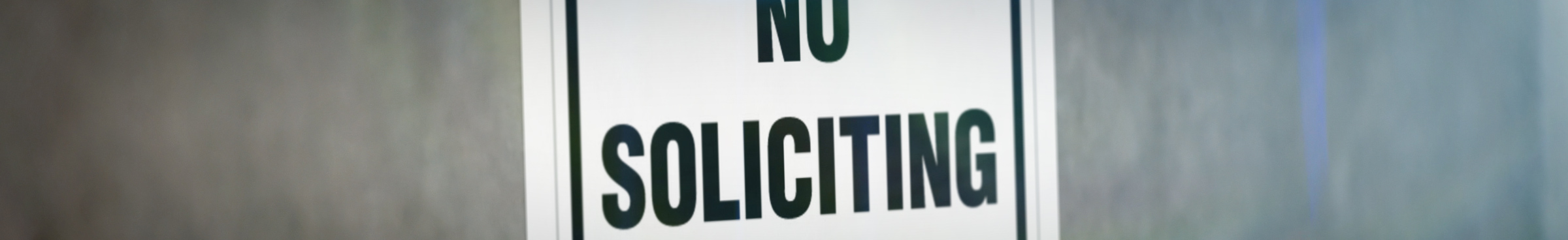 No Soliciting Signs No Soliciting Signs