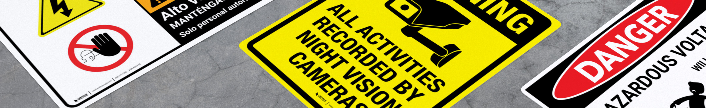 Power Substation Signs Power Substation Signs