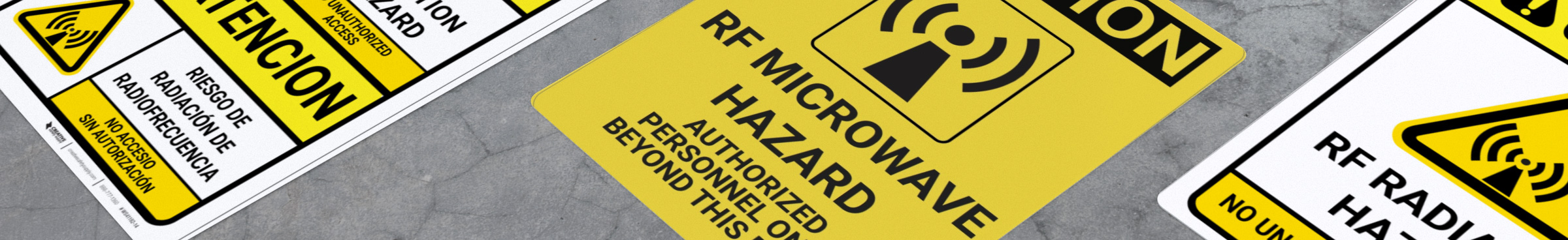 RF Warning Signs RF Warning Signs