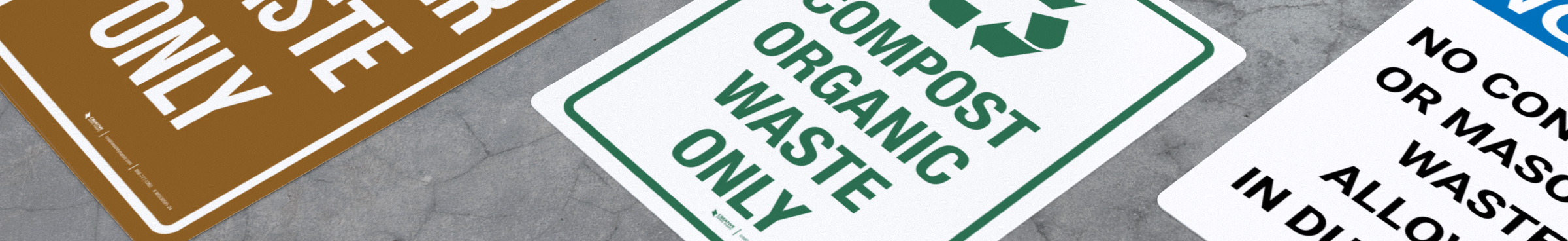 Waste Signs Waste Signs