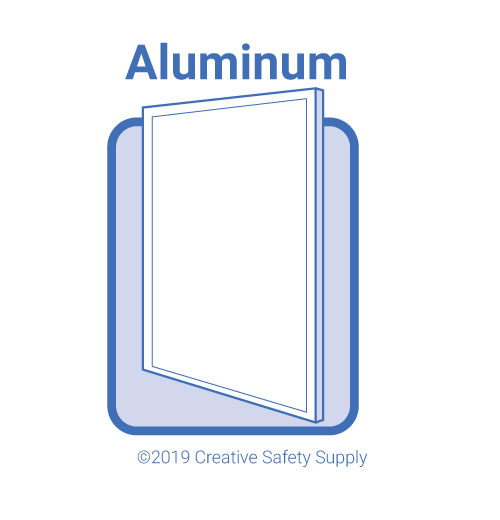 aluminum sign material