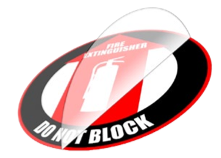 Industrial Floor Sign Lamination