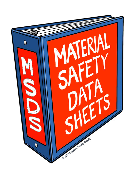 MSDS binder