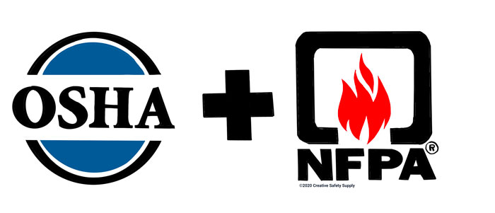 OSHA and NFPA Logos