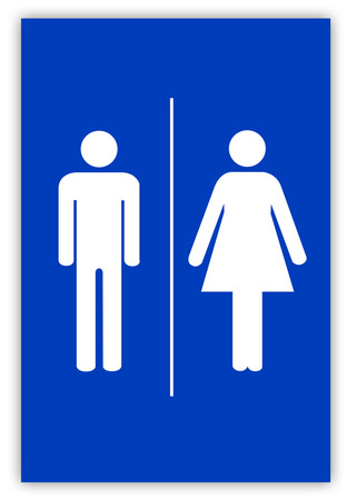 Unisex Restroom Label | Creative Safety Supply