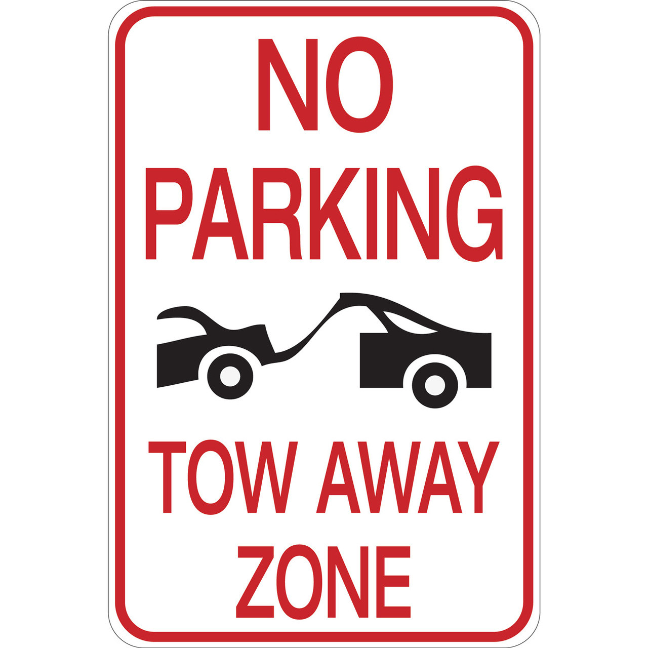 No Parking -Tow Away Zone - Aluminum Sign no-parking-tow-away-zone-aluminum-sign