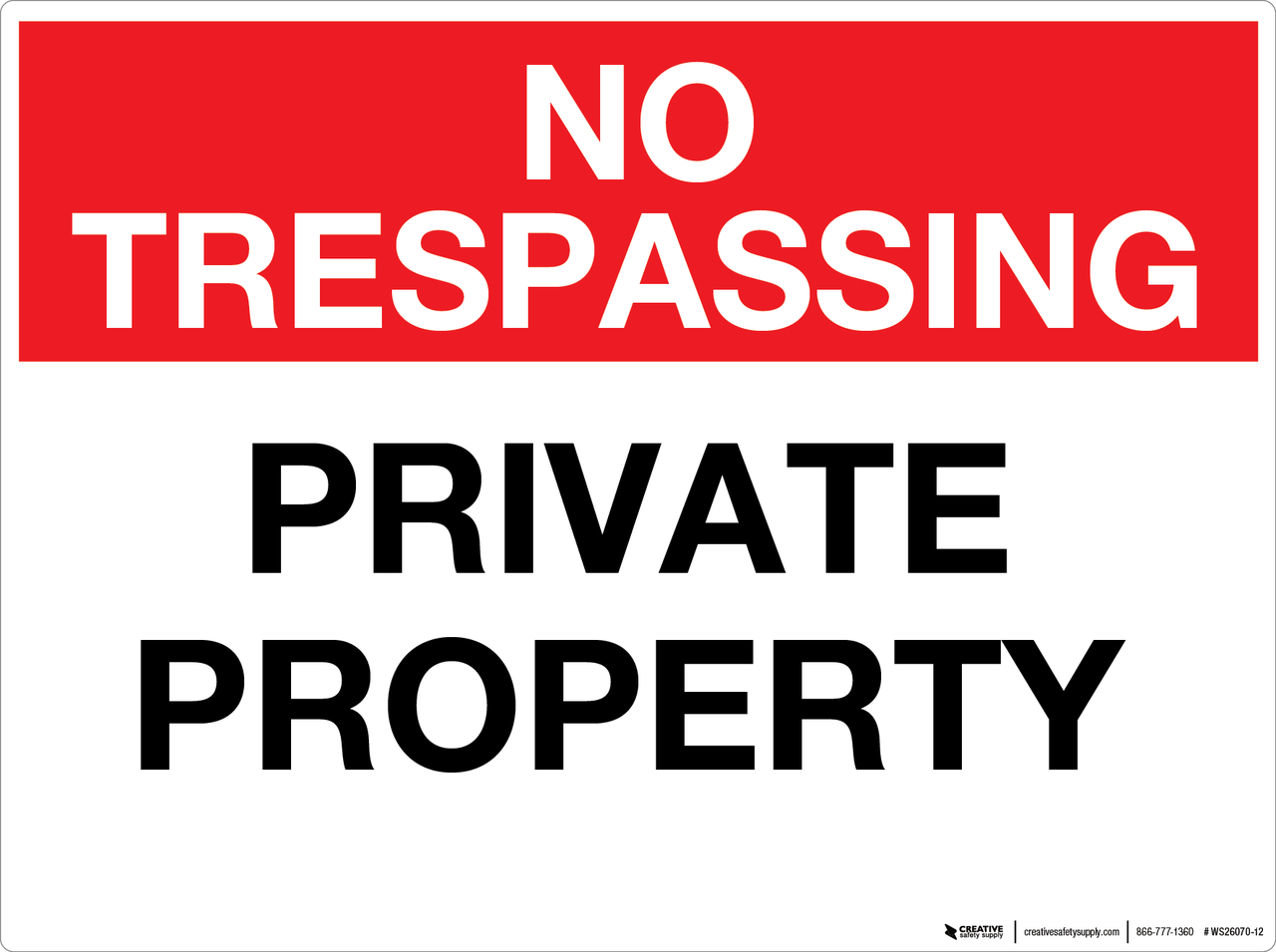 no-trespassing-private-property-wall-sign for Free Printable Private Property Signs No Trespassing: Private Property - Wall Sign for Free Printable Private Property Signs