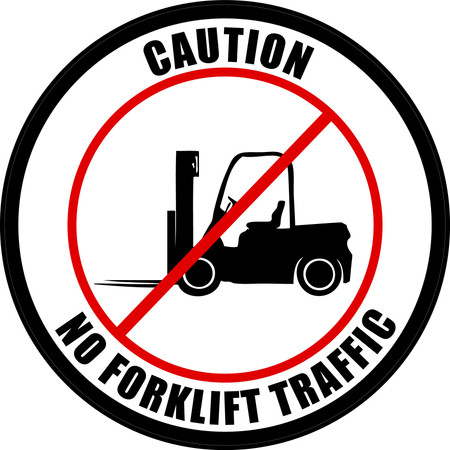 Warnschild "Achtung Gabelstapler Betrieb" - Selbstklebend, 300x400 Mm, Schwarz/gelb Nach EN ISO 7010