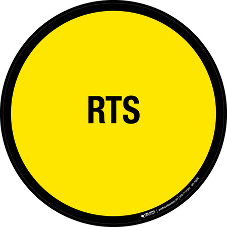 What Is Rts Label RTS Floor Sign