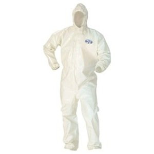 KleenGuard A80 Level B/C Coveralls with Hood - Chemical Vapor