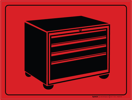 Tool Box - Floor Marking Sign | Creative Safety Supply