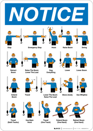 forklift hand signals