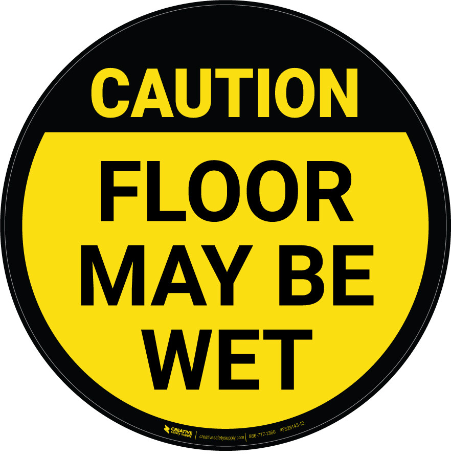 caution-floor-may-be-wet-floor-sign for Free Printable Caution Wet Floor Signs Caution: Floor May Be Wet - Floor Sign for Free Printable Caution Wet Floor Signs