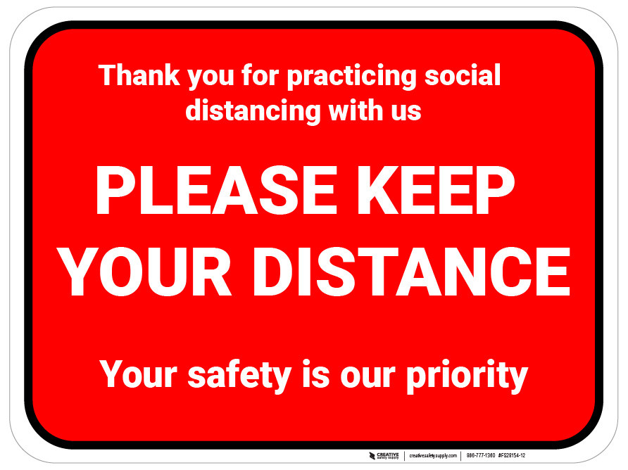 Social Distancing In Operation - Keep 2m Apart | Infection Control - Foto 8