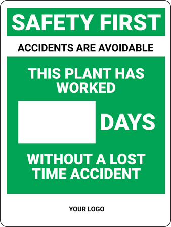 zero accidents reminder pack