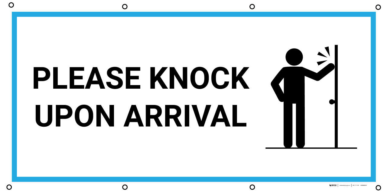 please-knock-upon-arrival-with-icon-banner for Free Printable Please Knock Before Entering Printable Sign Please Knock Upon Arrival with Icon - Banner for Free Printable Please Knock Before Entering Printable Sign