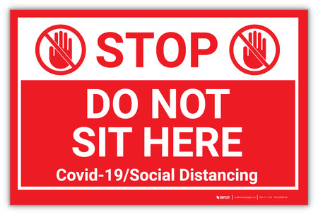 Cartello Di Sicurezza 'Distanziamento Sociale' In PVC Rigido 300x400mm, Per Interni/esterni