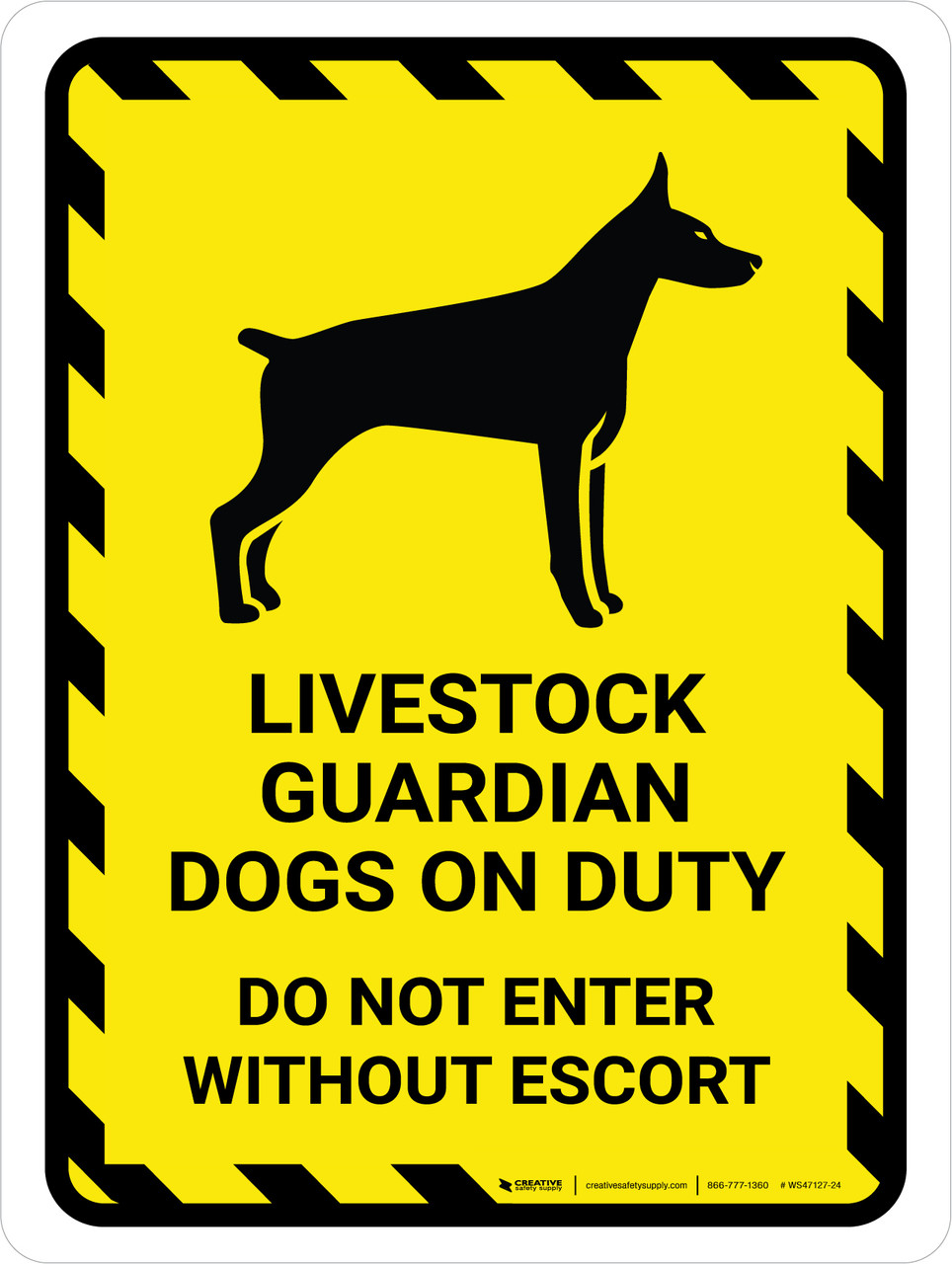Warnschild „Beware Of Dog“ – 4-teiliges Set Aus Aluminium Für Zaun & Garten | Reflektierend, Wetterfest