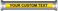 Custom Printed Labels and Pipe Markers - Yellow