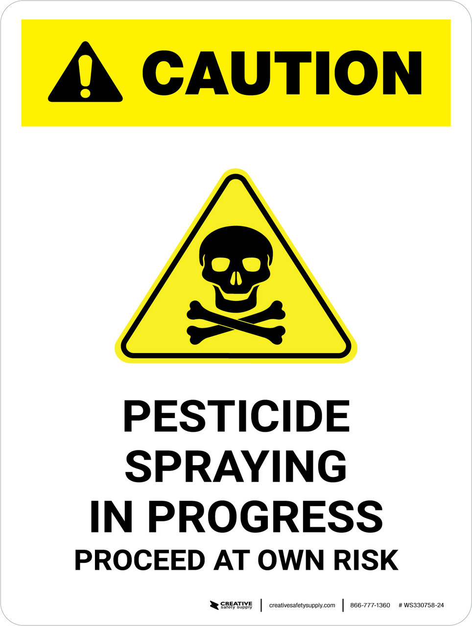 Sicherheitsschild 'Caution Spraying In Progress' - 600x450 Mm, Kunststoff, Für Garagen & Werkstätten