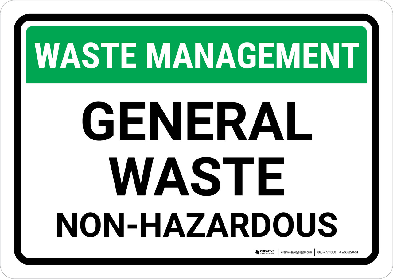 Free Printable Non Hazardous Waste Labels Free Printable Non Hazardous Waste Labels
