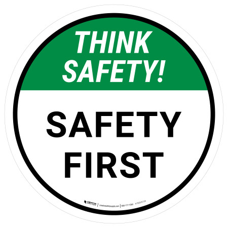 safety first logo for construction