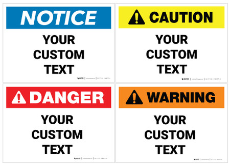 Create Custom ANSI Label | Creative Safety Supply