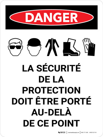 Danger: EPI de Protection de Sécurité (Danger: PPE Safety