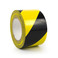 4" Yellow/Black Hazard rolls
