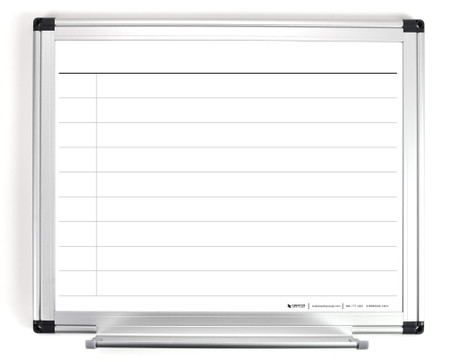 BLANCページ Blank List - 14X11 Dry Erase Whiteboard | Creative Safety Supply